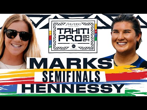 Caroline Marks vs Vahine Fierro | SHISEIDO Tahiti Pro pres by Outerknown 2024 - Quarterfinals