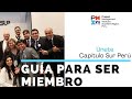 Guía para ser miembro en PMI Capítulo Región Sur Perú