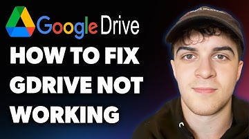 How to Fix Google Drive Not Working (Full 2025 Guide)