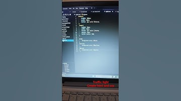 traffic light create html and css #coding #webdesign #htmlcss #css3 #css #webdesign #computer #html5
