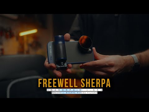 Киношная картинка на iPhone | FREEWELL SHERPA | Анаморфотный объектив / Переменный ND/Mist Filter