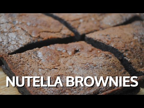 Nutella Brownies Student Recipe