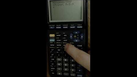 TI 83 program Trapezoid