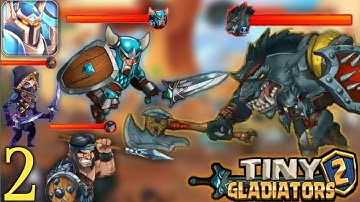 Tiny Gladiators 2 | Level 1-10 Boss Challenge | Android Gameplay | Part-2