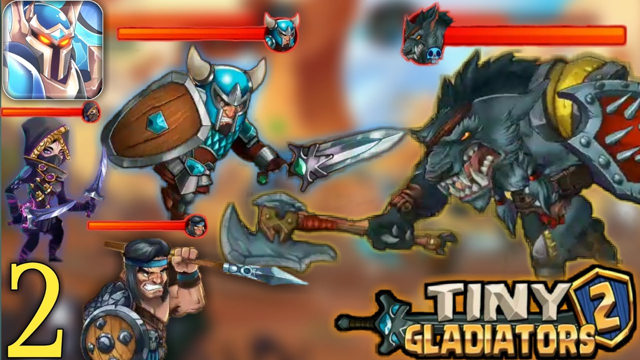 Tiny Gladiators 2 Level 110 Boss Challenge Android Gameplay Part