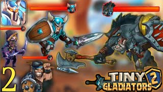 Tiny Gladiators 2 | Level 1-10 Boss Challenge | Android Gameplay | Part-2