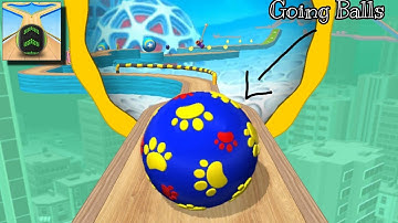 going balls race - all levels gameplay - part 6