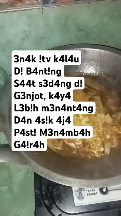 cukup minyak aja yg PNS asal jangan ucapanmu #janganlupasubscribe #food #kuislucu