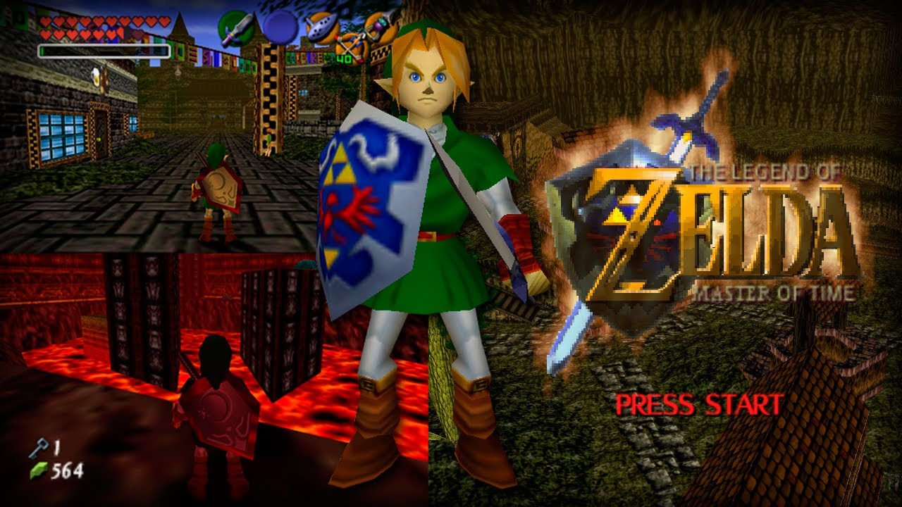 O GAME ENTRE Majora's Mask e Twilight Princess! Zelda: Master of Time 