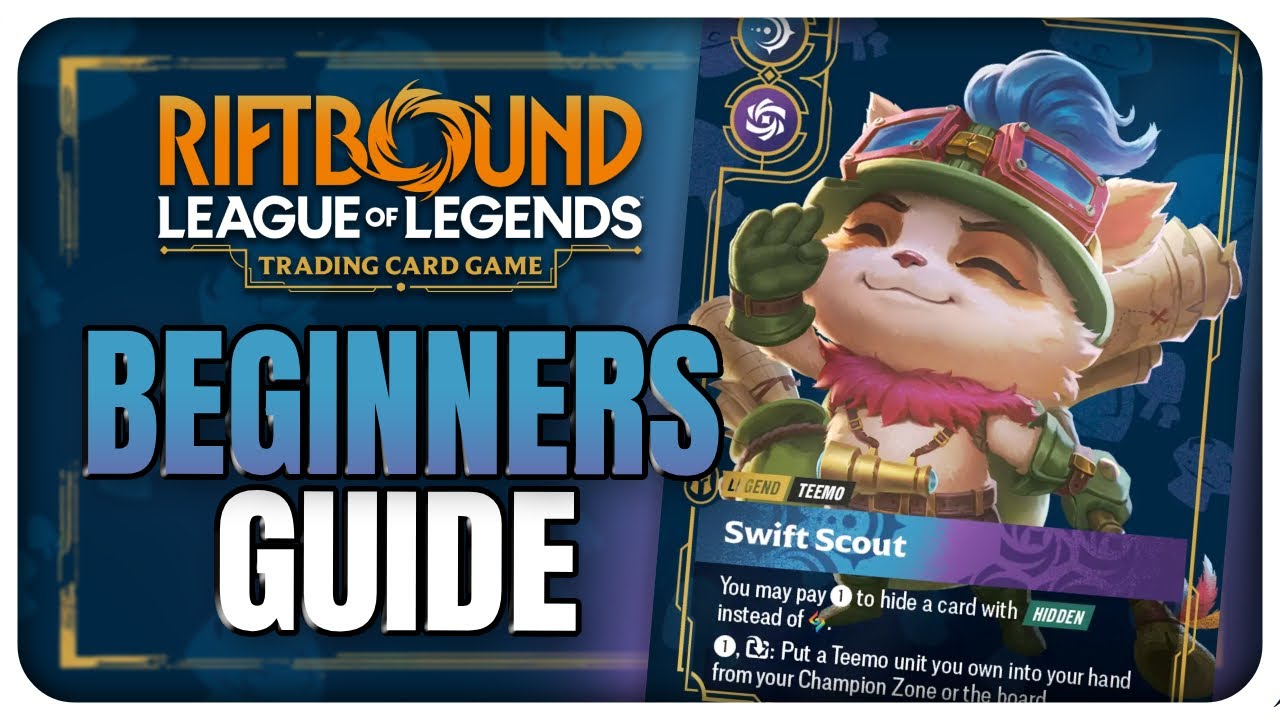 Is This The TRICKIEST Deck in Riftbound? | Teemo Beginners Guide ...