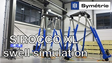 SIROCCO hexapod - High travel range hexapod with high load capacity by Symétrie