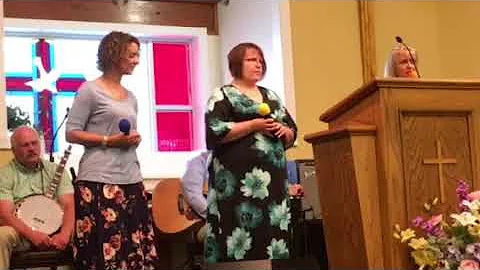 Anita, Heather and Tammy- On the Cross