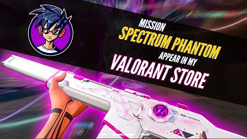 Mission Spectrum Phantom to Appear in My Valorant Store.