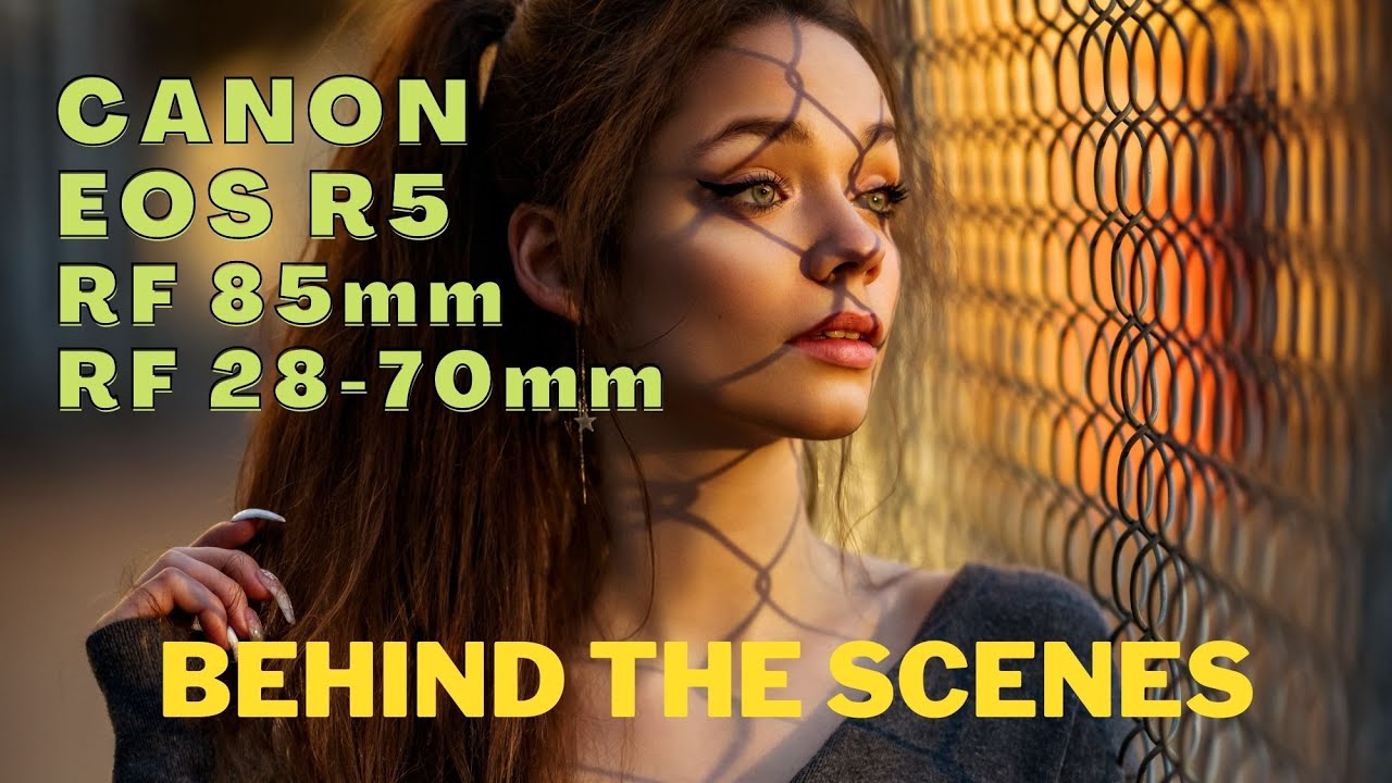 Canon EOS R5 & RF 85mm 1.2L Sunset Natural Light Model Photoshoot ...