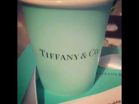 tiffany & co paper cup