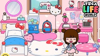 ハローキティ お部屋づくり トッカライフ アプリ / Hello Kitty Bedroom ! | Toca Life World