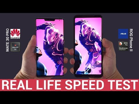 Huawei Mate 30 Pro vs ASUS ROG Phone 2 Speed Test  amp  Benchmarks 