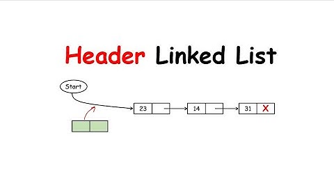 Header Linked List | Data Structure