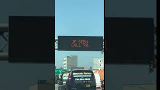 Amber Alert Missing Person announcement Pay attention to Daily Happenings