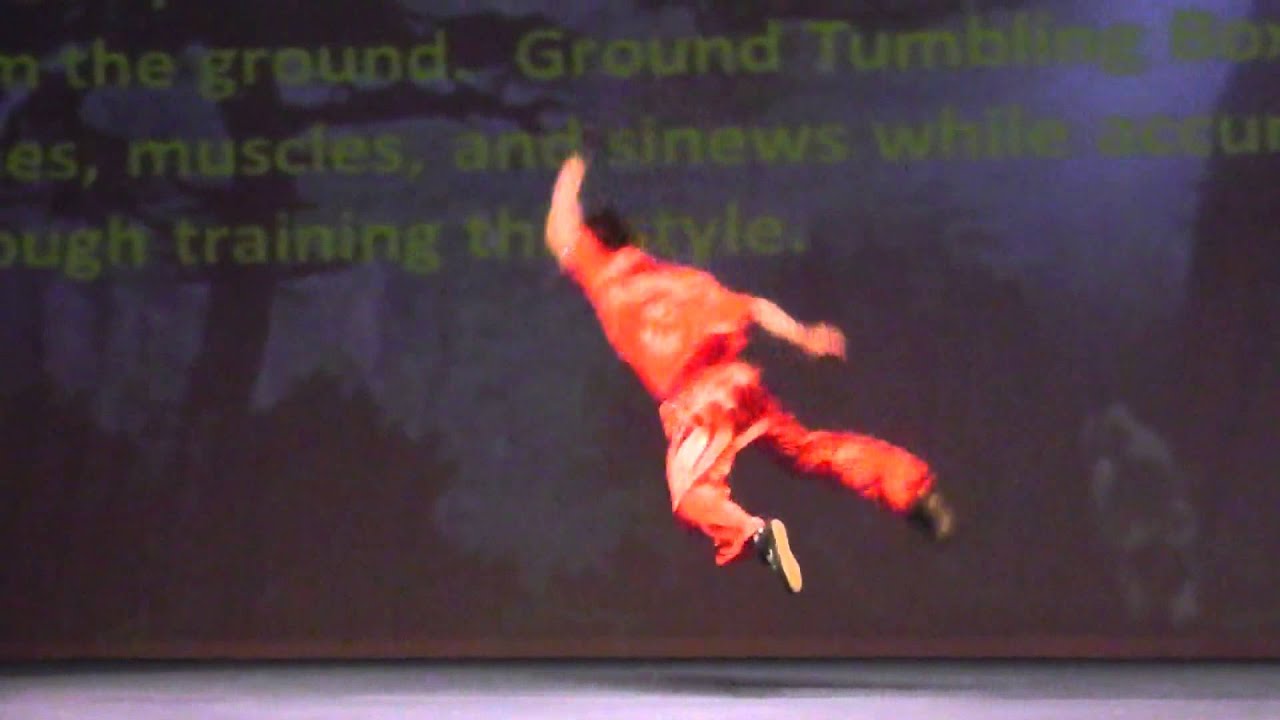 地躺拳 表演者： 高晓彬 (全国冠军)