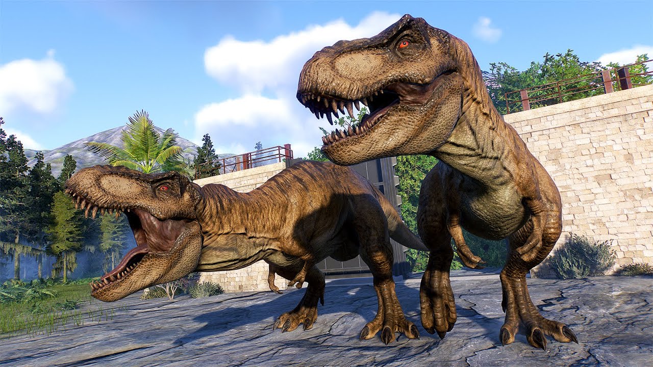 LITHOBATES PATTERN IN BIOSYN SANCTUARY: RELEASE ALL 96 LAND DINOSAURS - Jurassic World Evolution 2