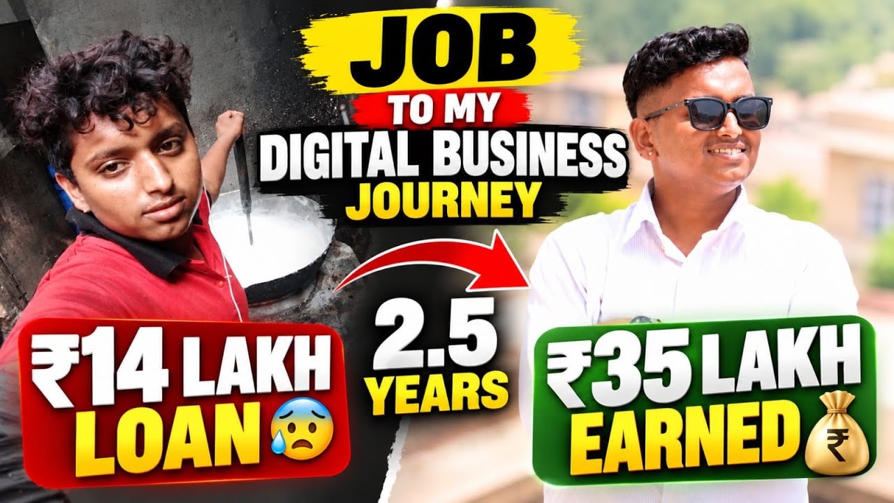 How I Earned ₹35 Lakh+ in 2.5 Years Using Just My Phone 📱| With Digital Skills | My Complete Roadmap
