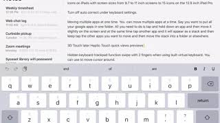 iPad and iPhone Using Virtual Trackpad