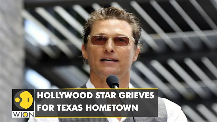 Does matthew mcconaughey have a house in amarillo tx