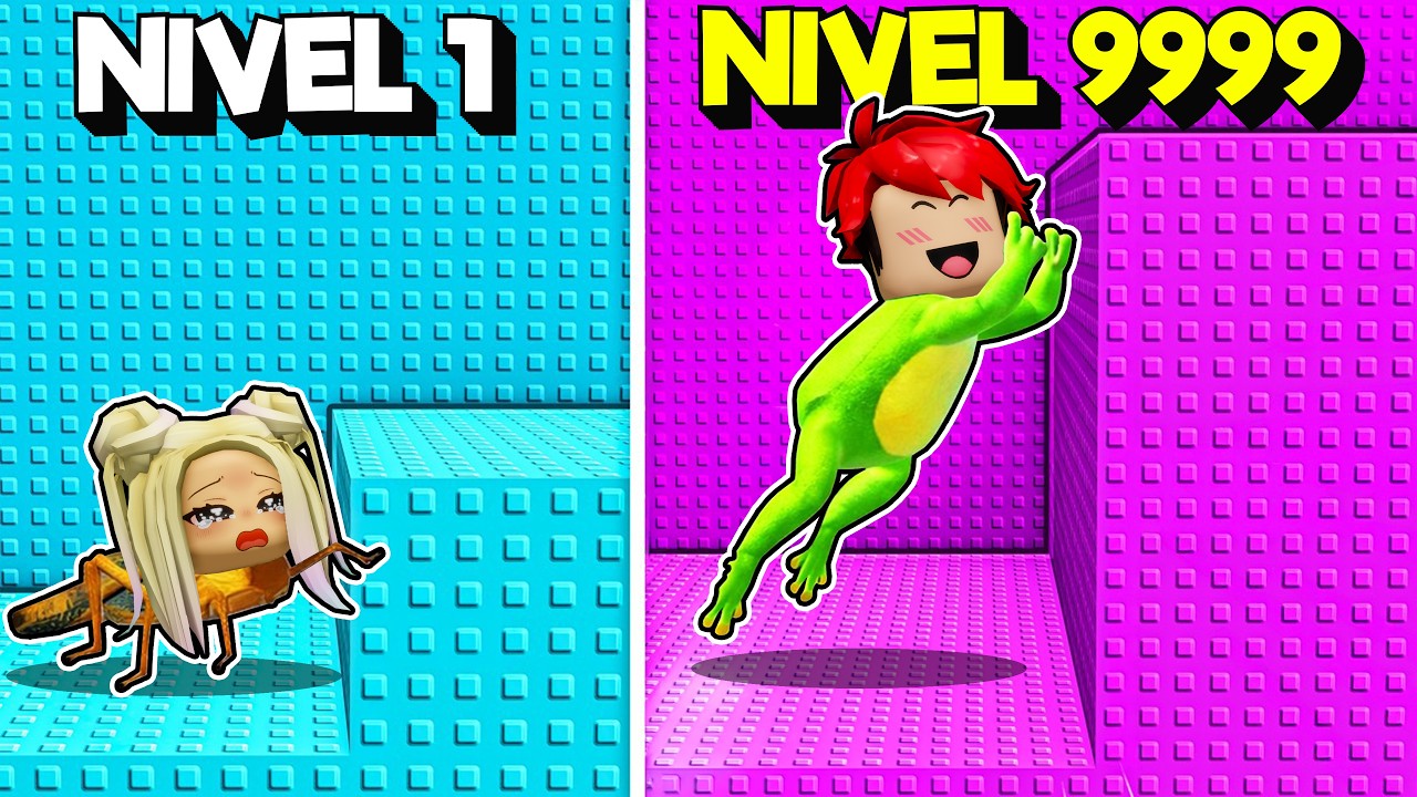 JUGAMOS la TORRE TROLL DE SALTAR PARA EVOLUCIONAR EN ROBLOX con LYNA