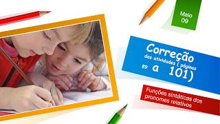 Correção das atividades -Funções sintáticas dos pronomes relativos 08/05/2020.