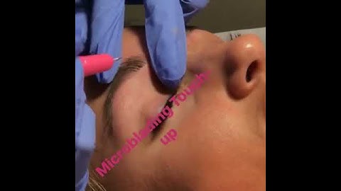 Houston Microblading Touch Up Process
