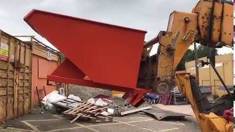 Auto-Locking Tipping Skip from £355 Delivered