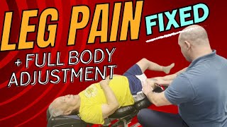 LEG PAIN fixed + full body adjustment | Tyrel Johnson, DC in Portland, Oregon