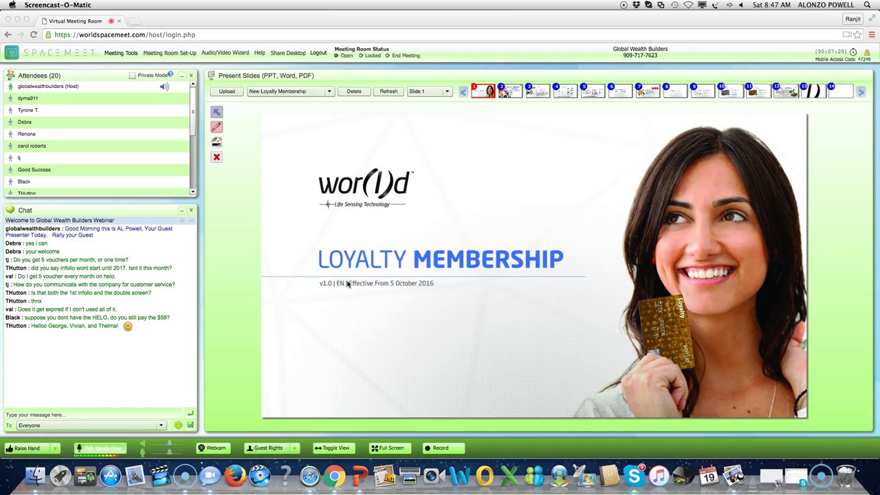 World Global Network Loyalty Program