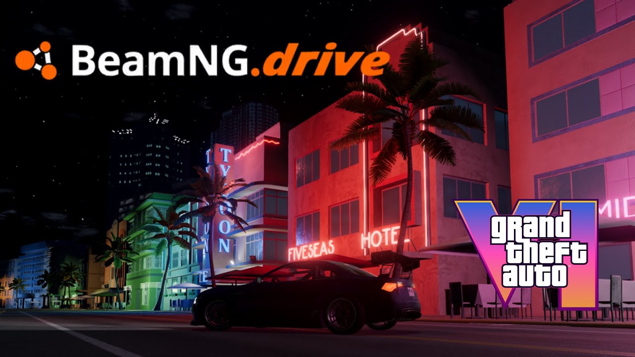 Как получить карту GTA 6 в BeamNG Drive