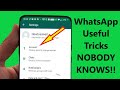 Secret HIDDEN New WhatsApp Tricks NOBODY KNOWS 2023!! - Howtosolveit