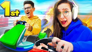 GARA ESTREMA degli YOUTUBERS SUI GO KART!! ROBY VS LORENZIST!