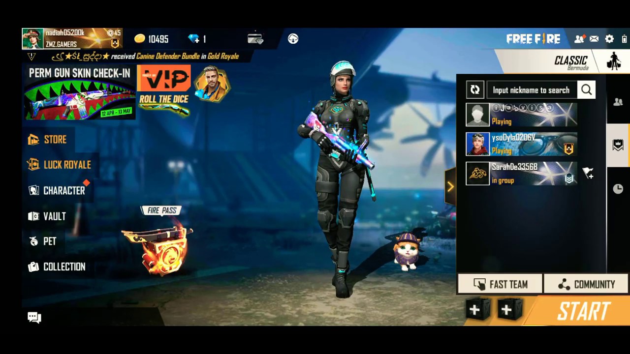 Hampir Hampir Mati Dlm Mood Classic Free Fire Ni Youtube