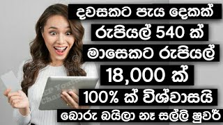 How To Make Money to $3 Rs 5,400 to $100 Rs 18,000 per monthly Form surveys complete Sinhala SL DEEP