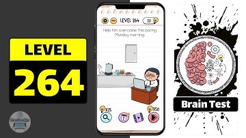 Brain Test Level 264 Walkthrough