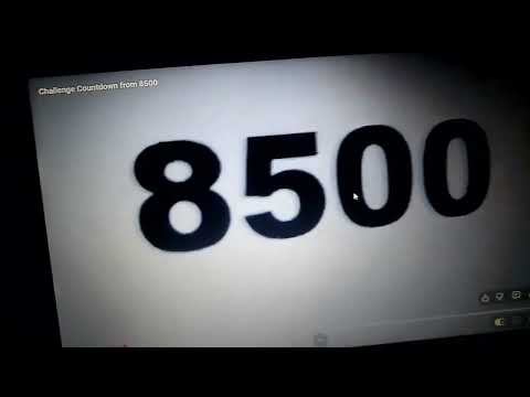 Challenge Countdown from 8750