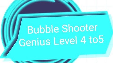 #bubbleshooterpro2020 bubble Shooter Genies Level #4 to#5#bubbleshooter