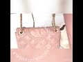 Tory Burch Soft Fleming Medium Convertible in Pink Moon - Review by Claudela