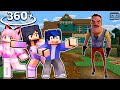 APHMAU Escape From THE NEIGHBOR In Minecraft!