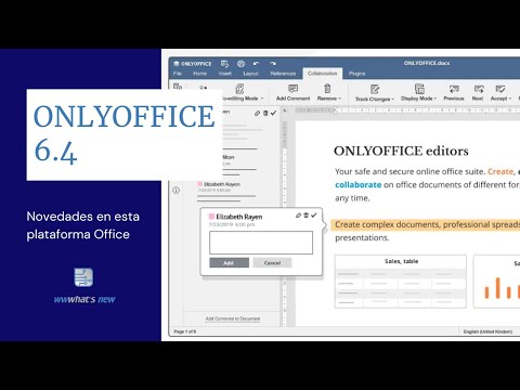 ONLYOFFICE - Novedades en esta plataforma Office que vale la pena conocer