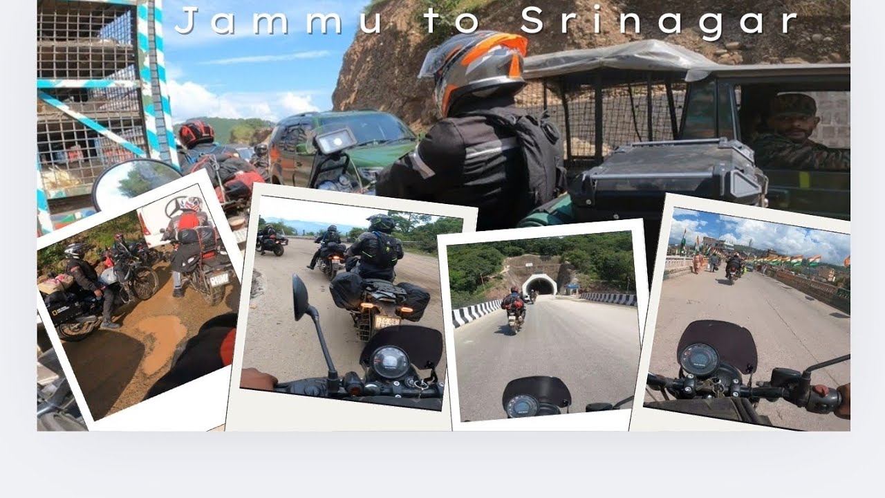 Jammu to Srinagar bike road trip 