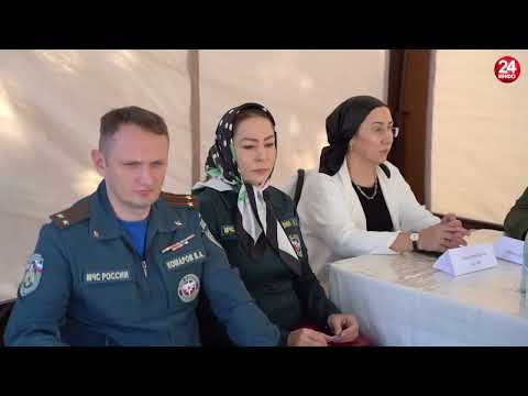 Учения прошли в г. Урус-Мартан
