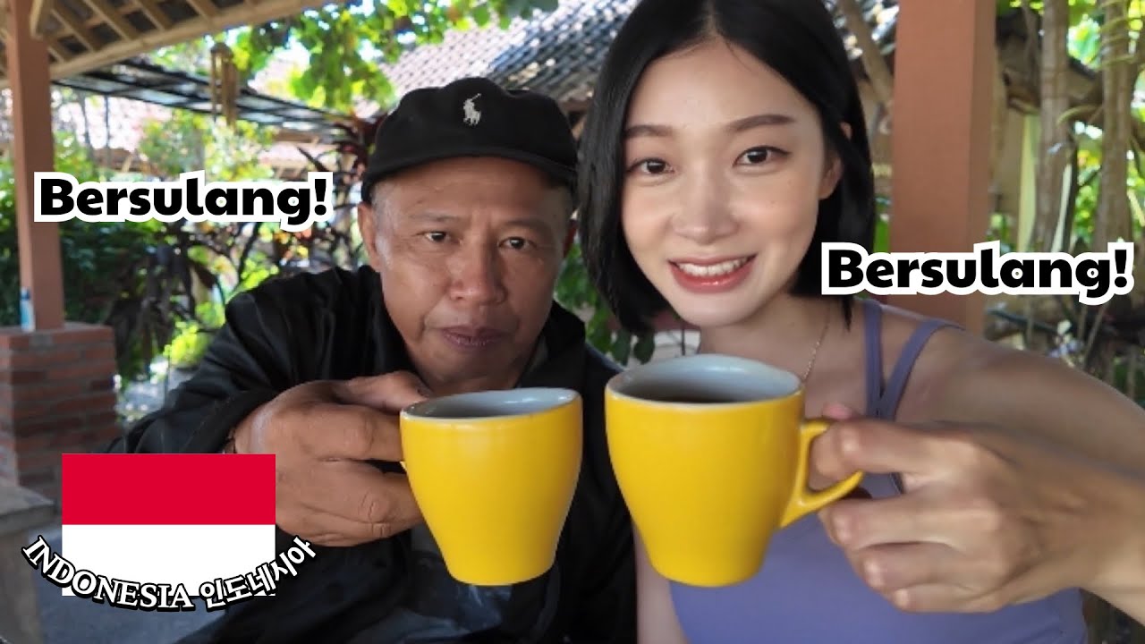 🇮🇩I tried BEST LUWAK COFFEE for the FIRST TIME! Lumburg Sari,Korean girl in Indonesia 인도네시아 여행
