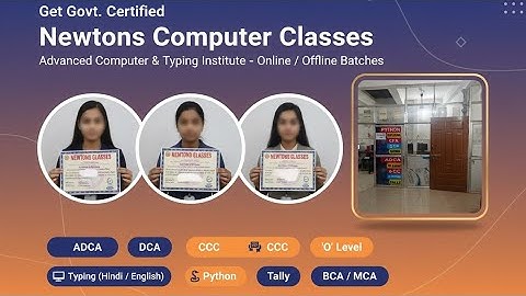 Best Computer Institute in Gorakhpur | Computer Classes in Taramandal