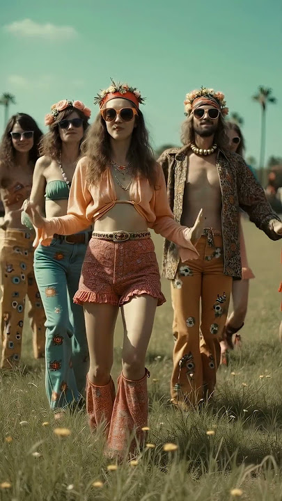 Mid-1960s, early 70s Hippie vibes remastered (4k)